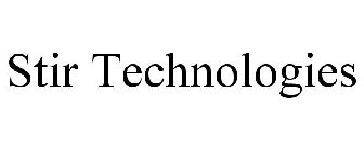STIR TECHNOLOGIES