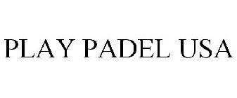 PLAY PADEL USA