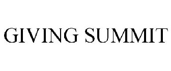 GIVING SUMMIT