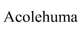 ACOLEHUMA