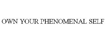 OWN YOUR PHENOMENAL SELF