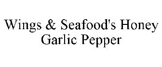 WINGS & SEAFOOD'S HONEY GARLIC PEPPER