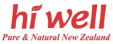 HI WELL PURE & NATURAL NEW ZEALAND