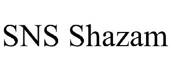 SNS SHAZAM
