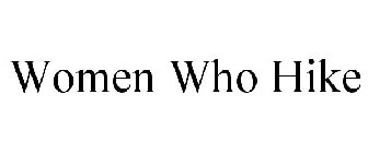 WOMEN WHO HIKE