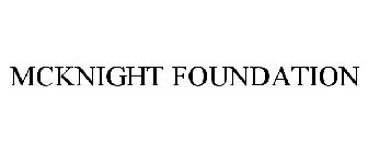 MCKNIGHT FOUNDATION