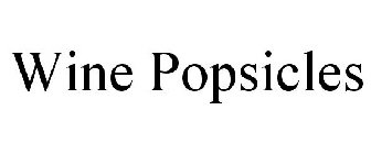 WINE POPSICLES