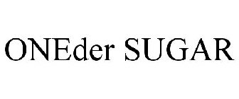 ONEDER SUGAR