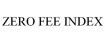 ZERO FEE INDEX