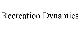 RECREATION DYNAMICS