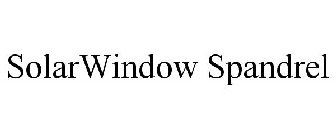 SOLARWINDOW SPANDREL