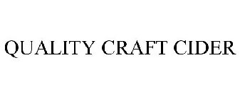 QUALITY CRAFT CIDER