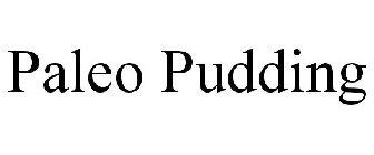 PALEO PUDDING