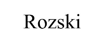 ROZSKI