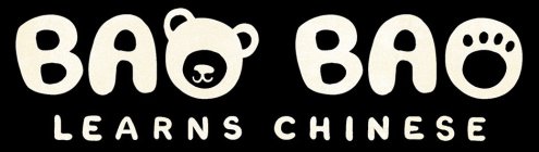 BAO BAO LEARNS CHINESE