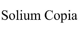 SOLIUM COPIA