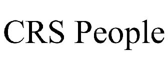 CRS PEOPLE