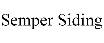 SEMPER SIDING