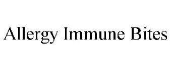 ALLERGY IMMUNE BITES