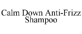 CALM DOWN ANTI-FRIZZ SHAMPOO