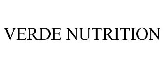 VERDE NUTRITION