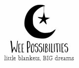 WEE POSSIBILITIES LITTLE BLANKETS, BIG DREAMSREAMS