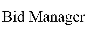 BID MANAGER
