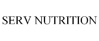 SERV NUTRITION