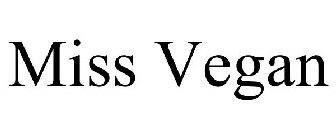 MISS VEGAN