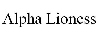 ALPHA LIONESS