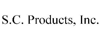 SC PRODUCTS, INC.