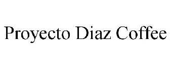 PROYECTO DIAZ COFFEE