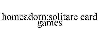 HOMEADORN:SOLITARE CARD GAMES