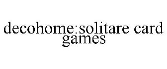 DECOHOME:SOLITARE CARD GAMES