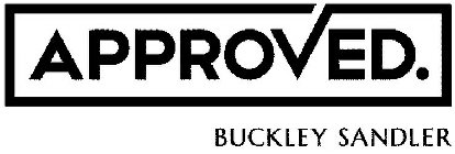 APPROVED. BUCKLEY SANDLER