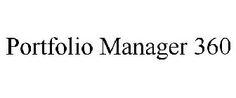 PORTFOLIO MANAGER 360