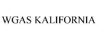 WGAS KALIFORNIA