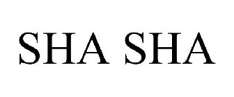 SHA SHA