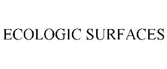 ECOLOGIC SURFACES