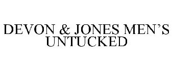 DEVON & JONES MEN'S UNTUCKED