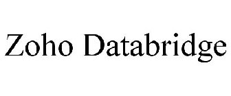 ZOHO DATABRIDGE