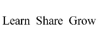 LEARN SHARE GROW