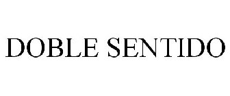 DOBLE SENTIDO