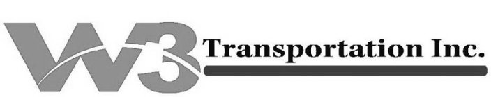 W3 TRANSPORATION INC.