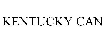 KENTUCKY CAN