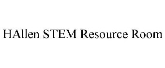 HALLEN STEM RESOURCE ROOM