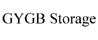 GYGB STORAGE