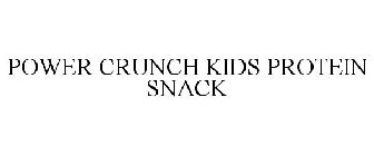 POWER CRUNCH KIDS PROTEIN SNACK