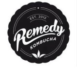 REMEDY KOMBUCHA EST. 2012