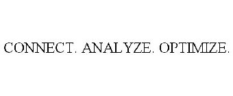 CONNECT. ANALYZE. OPTIMIZE.